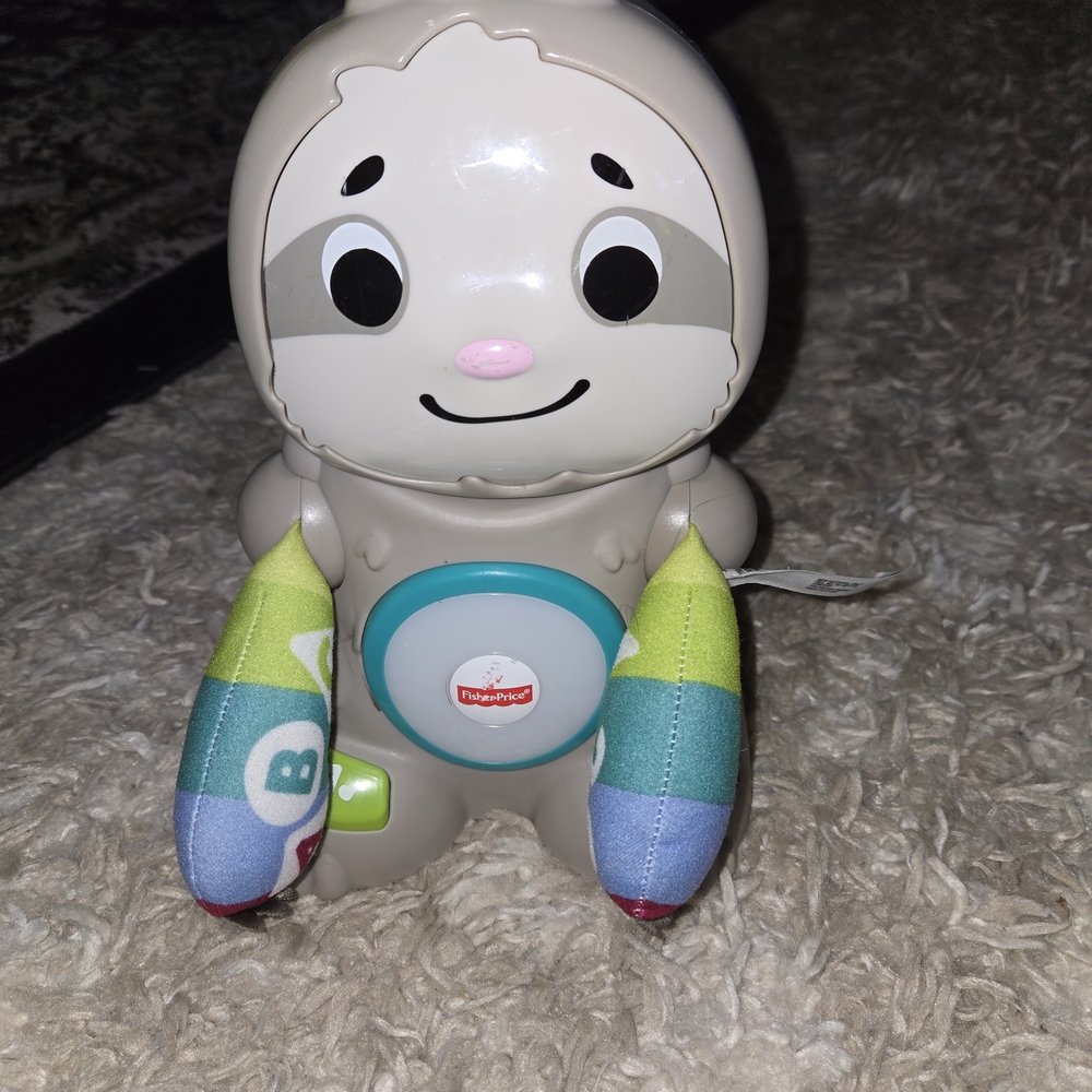 Fisher-Price Smiling Sloth with Colorful Arms